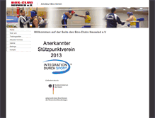 Tablet Screenshot of box-club-neuwied.de